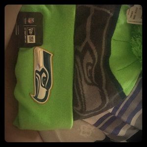 Seattle Seahawk beanie